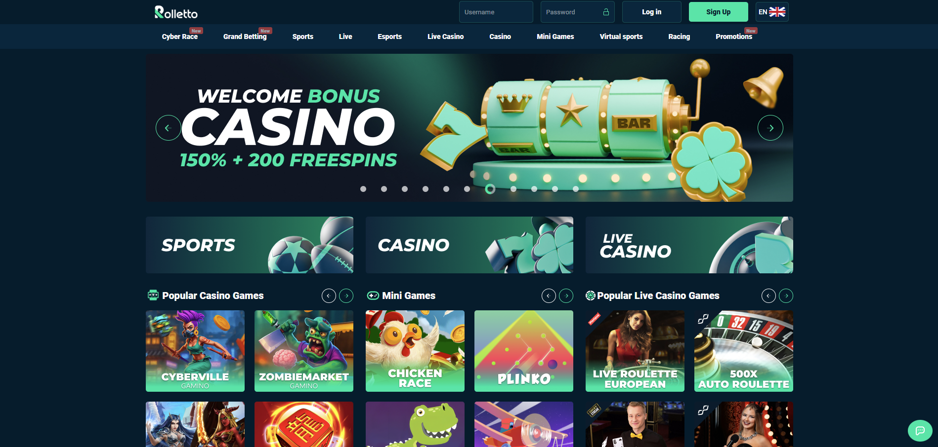 Rolletto Sportsbook